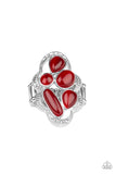 Cherished Collection - Red - Paparazzi Accessories