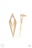 Point-BANK - Gold - Paparazzi Accessories
