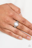 Glitter Garden - White - Paparazzi Accessories