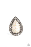 Santa Fe Storm - White - Paparazzi Accessories