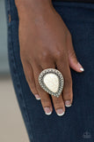 Santa Fe Storm - White - Paparazzi Accessories