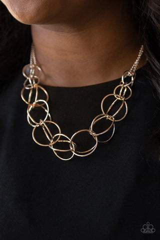 Space Walk - Rose Gold - Paparazzi Accessories