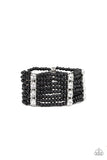 Get In Line - Black - Paparazzi Accessories