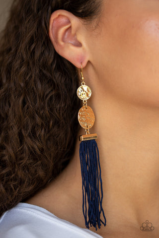 Lotus Gardens - Blue - Paparazzi Accessories