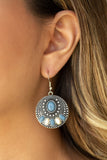 Sandstone Paradise - Blue - Paparazzi Accessories