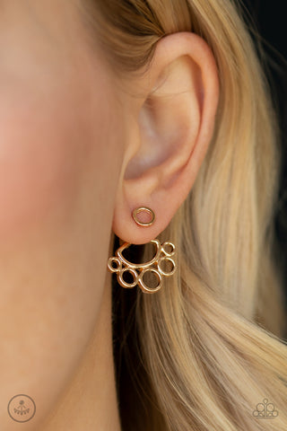 Completely Surrounded - Gold - Paparazzi Accessories