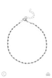 Sun-Kissed Radiance - Silver Anklet - Paparazzi Accessories