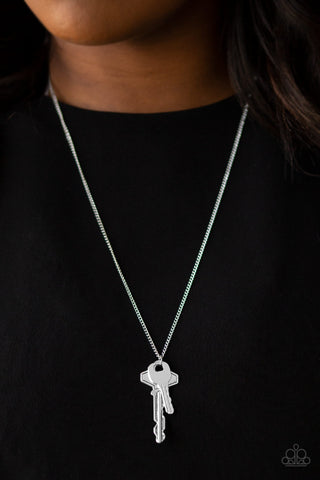 The Keynoter - Silver - Paparazzi Accessories