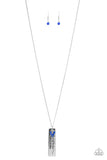 Because Of The Brave - Blue - Paparazzi Accessories