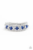 Go With The GLOW - Blue - Paparazzi Accessories