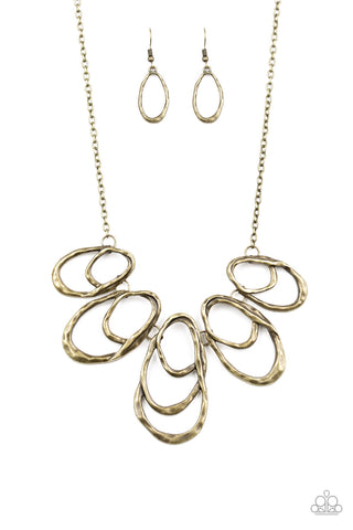 Terra Storm - Brass - Paparazzi Accessories