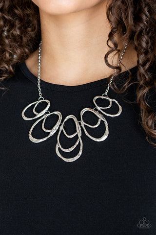Terra Storm - Silver - Paparazzi Accessories