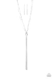 Forget Me KNOT - Silver - Paparazzi Accessories