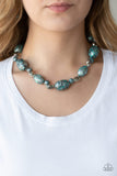 Gatherer Glamour - Blue - Paparazzi Accessories