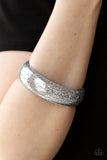 Tread Lightly - Silver - Paparazzi Accessories