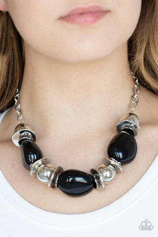 Vivid Vibes - Black - Paparazzi Accessories