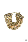 Metallic Horizon - Brass - Paparazzi Accessories