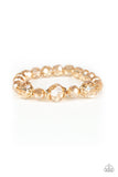 Crystal Collision - Gold - Paparazzi Accessories