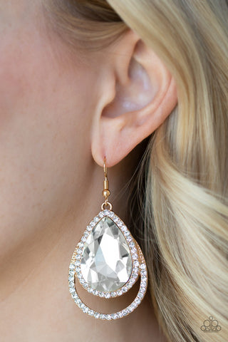 Famous - Gold - Paparazzi Accessories