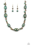 Gatherer Glamour - Brass - Paparazzi Accessories