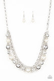 5th Avenue Romance - White - Paparazzi Accessories