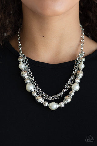 5th Avenue Romance - White - Paparazzi Accessories