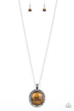 Stone Aura - Brown - Paparazzi Accessories