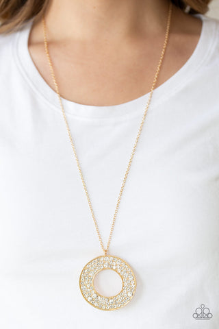 Bad HEIR Day - Gold - Paparazzi Accessories