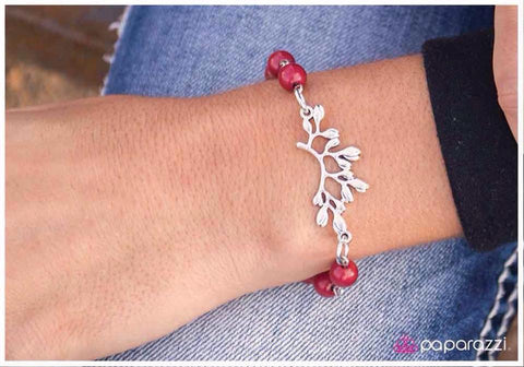 Red Leaf Bracelet