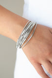 City Stretch - Silver - Paparazzi Accessories