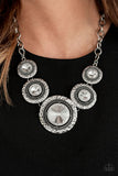Global Glamour - White - Paparazzi Accessories