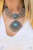 Santa Fe Solstice - Blue - Paparazzi Accessories