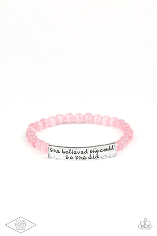 So She Did - Pink - Paparazzi Accessories