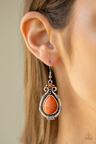 Canyon Scene - Orange - Paparazzi Accessories