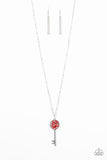 Key Keepsake - Red - Paparazzi Accessories