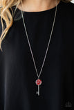 Key Keepsake - Red - Paparazzi Accessories