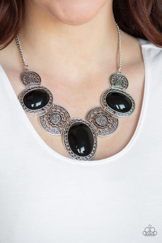 The Medallion-aire - Black - Paparazzi Accessories