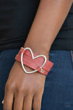 One Love, One Heart - Red - Paparazzi Accessories
