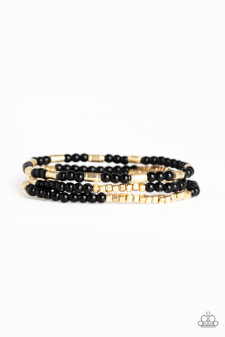 Micro Beading - Black - Paparazzi Accessories