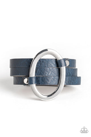 Cowgirl Cavalier - Blue - Paparazzi Accessories