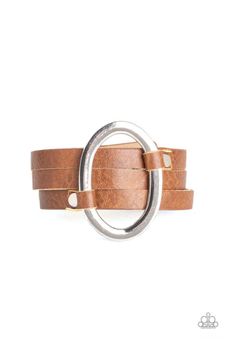 Cowgirl Cavalier - Brown - Paparazzi Accessories