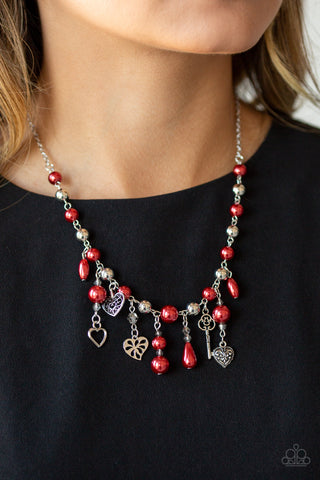 Renaissance Romance - Red - Paparazzi Accessories