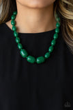 Poppin Popularity - Green - Paparazzi Accessories