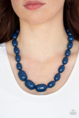 Poppin Popularity - Blue - Paparazzi Accessories