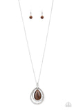 GLOW and Tell - Brown - Paparazzi Accessories