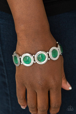 Muster Up The Luster - Green - Paparazzi Accessories
