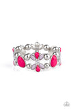 Fabulously Flourishing - Pink - Paparazzi Accessories