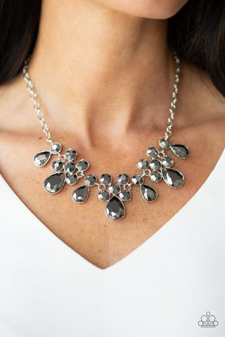 Debutante Drama - Silver - Paparazzi Accessories