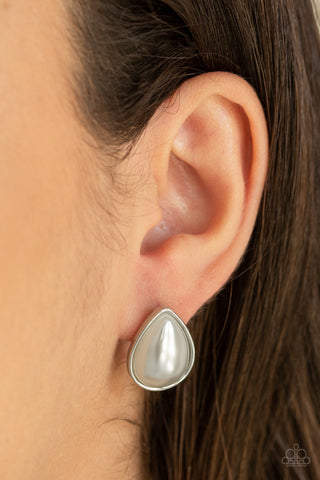 SHEER Enough - White - Paparazzi Accessories