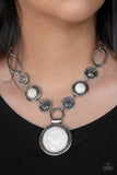 Sedona Drama - White - Paparazzi Accessories